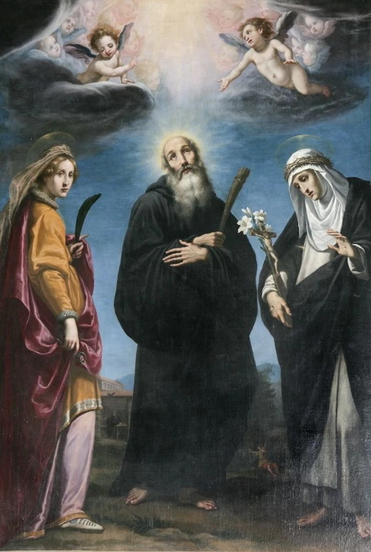 San Benedetto con Sant'Apollonia e Santa Caterina
